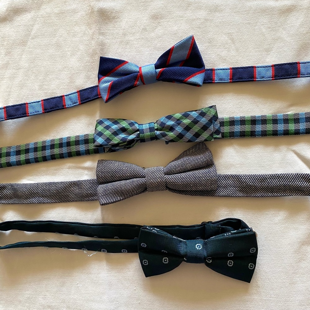 Littles boys bow ties multi pack